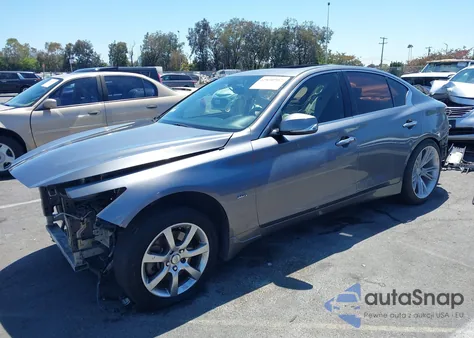 2017 Infiniti Q50 3.0T Premium from USA, damaged, VIN JN1EV7AP6HM732877